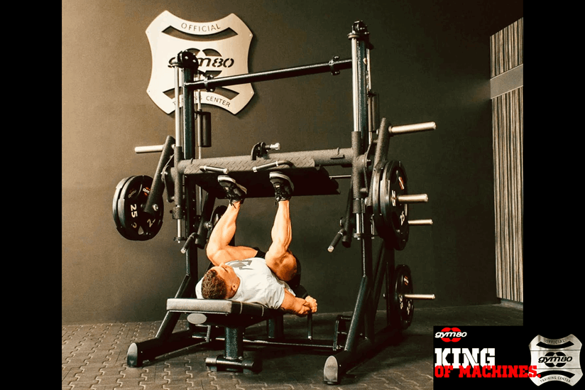 Benpress Vertikal Gym80 - Fabriksrenoverad till nyskick