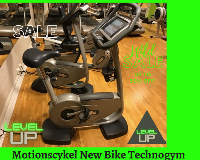 Motionscykel Upright bike EXC700 från Technogym - Motionscykel Upright bike EXC700 från Italienska Technogym.png