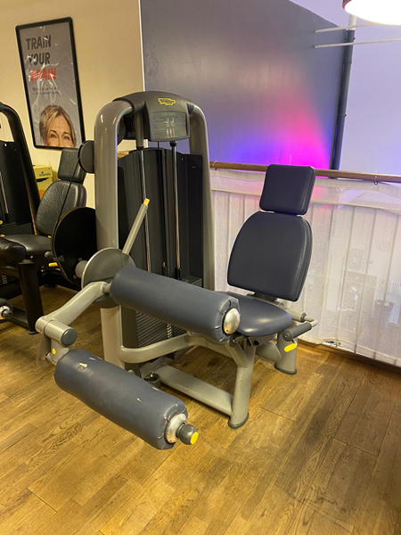 Leg curl-Bencurl Selectionline Technogym - Lårcurl Blueline Selection Technogym.JPG