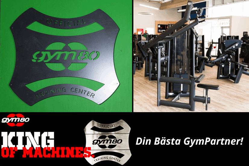 FABRIKSRENOVERAD GYMUTRUSTNING FRÅN GYM80 2024