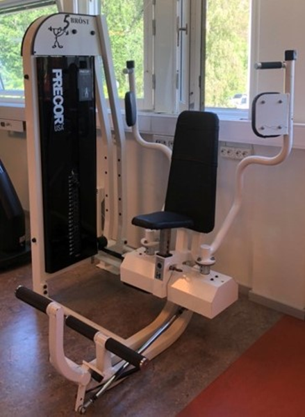 Pec-deck-Bröstmuskelmaskin Precor - Pec-deck-Bröstmuskelmaskin Precor by GymPartner.jpg