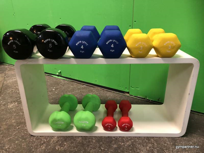 Hantlar Neoprene 2x5kg Demoex. - 75. Nya hantlar 2 av varje 1-2-3-4-5 kg i Neoprene  (2) - kopia.jpg