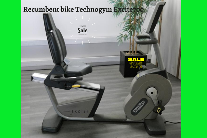 Recumbent bike Technogym Excite700 - Recumbent bike Technogym Excite700 2.png