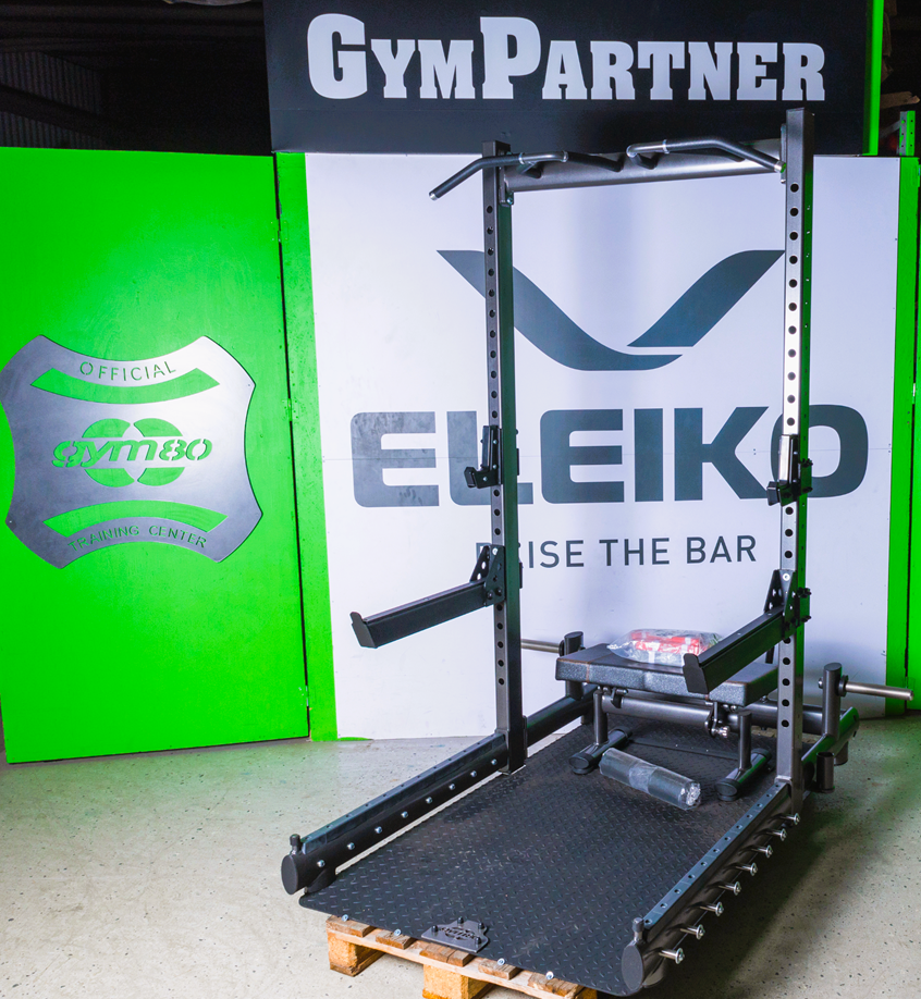 Glute Booster Half Rack Black Glimmer