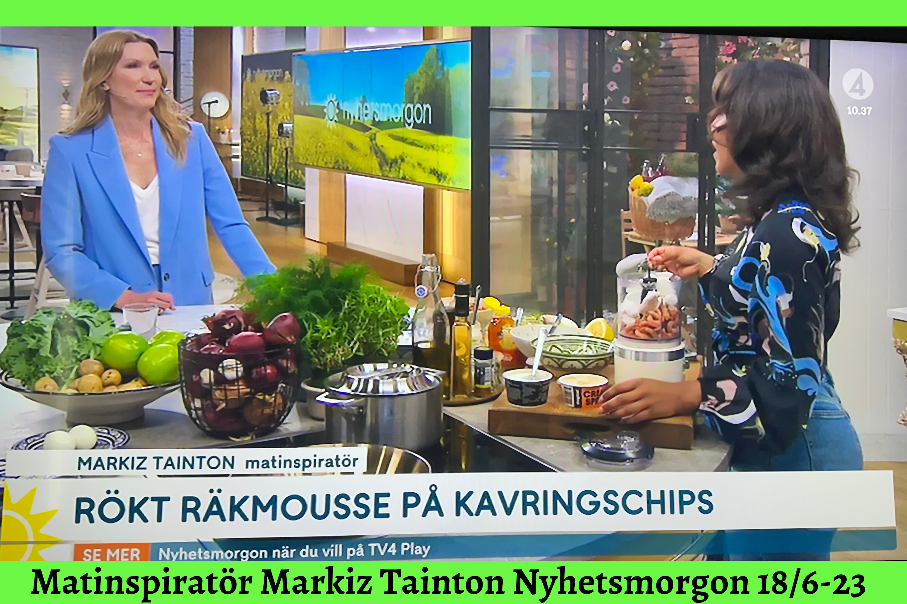 Matinspiratören Markiz Tainton - Markiz Tainton Matinspiratör Nyhetsmorgon 18 06 23