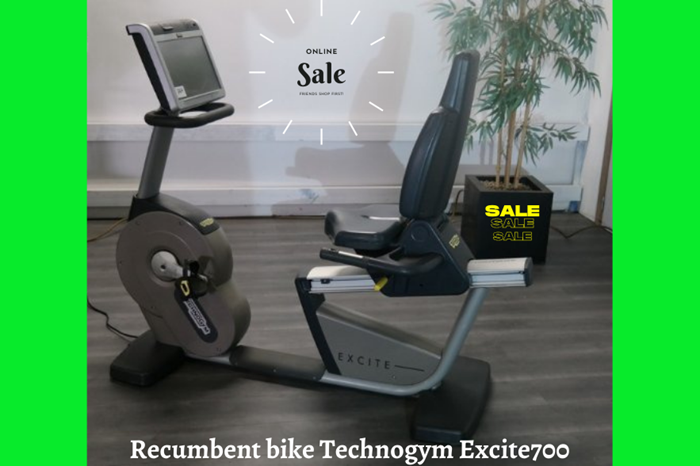Recumbent bike Technogym Excite700 - Recumbent bike Technogym Excite700.png