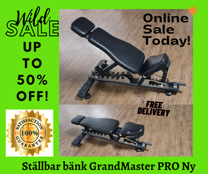 Ställbar bänk GrandMaster PRO - Ställbar bänk GrandMaster PRO Ny.png