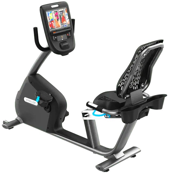 Motionscykel Precor UBK865-Uppgraderad med P62-konsol. - precor-rbk-865-recumbent-bike-2024.jpeg