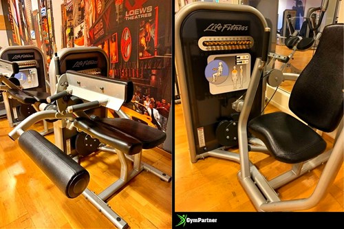 Life Circuit Komplett Gym-2025 - Bencurl-Bröstpress