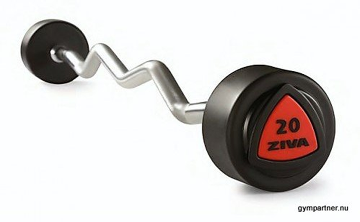 Nya fasta Curlstänger Urethane Ziva 10kg-45kg - Nya fasta Curlstänger Urethane Ziva 10kg-45kg.jpg