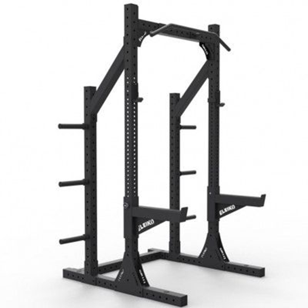 Eleiko XF-80 HalfRack Hybrid med Safety Arms - Black - eleiko-xf-80-half-rack-hybrid-med-safety-arms-black-400x400-1.jpg
