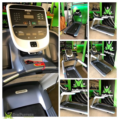 Löpband TRM885 Precor från SKF-Kristinedal. Uthyrda i 36 mån. Väl servad av duktiga servicetekniker & i mycket gott skick. VI erbjuder dig fri frakt inom en 10 mils radie.   Skick - Begagnat Vikt (kg) - 195 Höjd (cm) - 174 Bredd (cm) - 90 Längd (cm) - 211